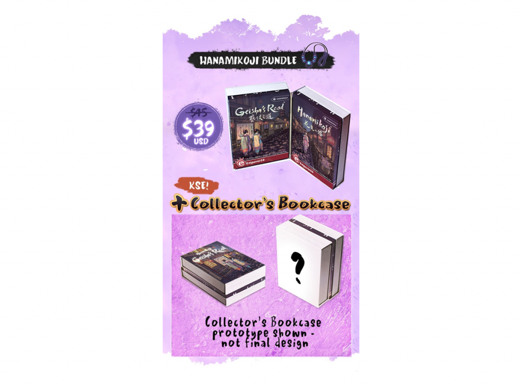 Hanamikoji Geisha’s Road Kickstarter Centlus Board Game